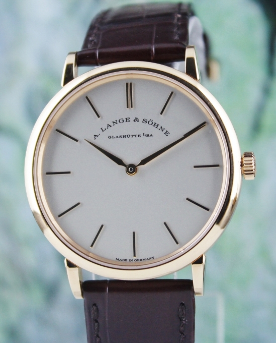 (image for) A. Lange & Sohne 18K Pink Gold Manual Winding Saxonia / 201.033